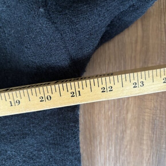 Line & Dot Black Double Layer Knotted Accent Pullover Sweater NWT Small - Picture 5 of 7